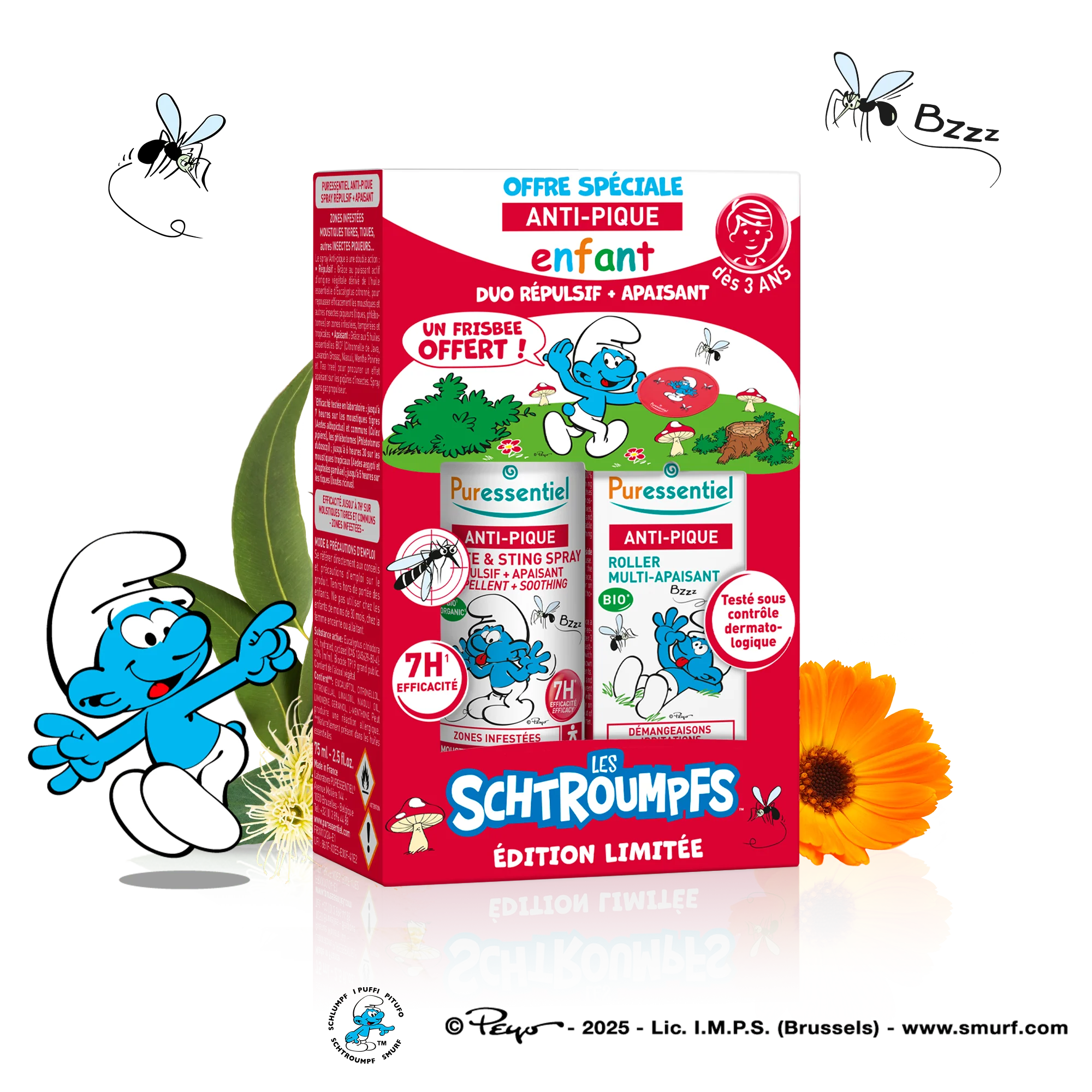 Puressentiel x Les Schtroumpfs